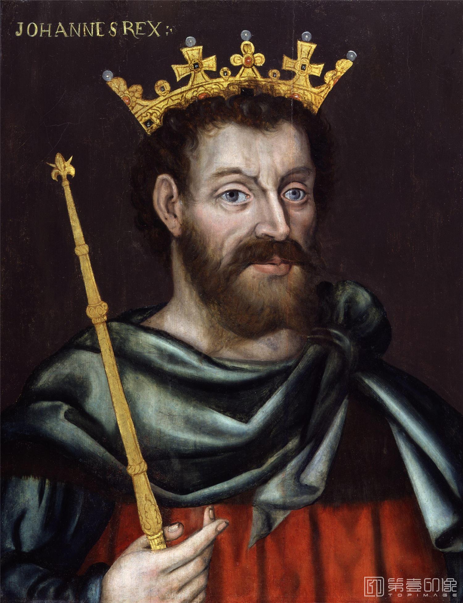 油画-国家肖像艺术博物馆-King John from NPG-0829